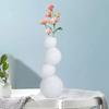 Ceramic Floral Container, Basic Flower Holder, Centerpiece for Home Use, Shelf Or Desk Display