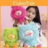 Süßes flauschiges Monster Plüschtier Puppe für Mädchen Weiches Kuscheltier Kissen Geburtstagsgeschenk 25cm Blaue Katze