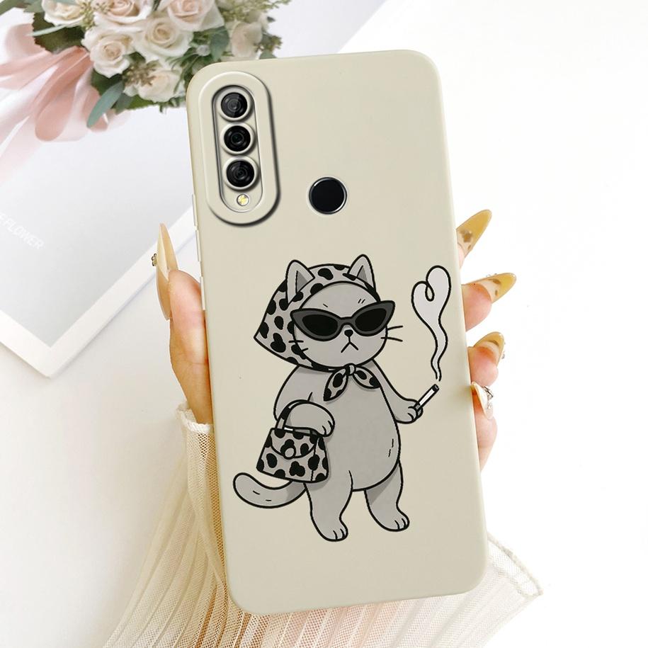 For Huawei P30 Lite Pro Case MAR-LX1M VOG-L04 Cover Cute Cartoon Cat Rabbit Soft Silicone Bumper For Huawei Nova 4e P30Pro Shell