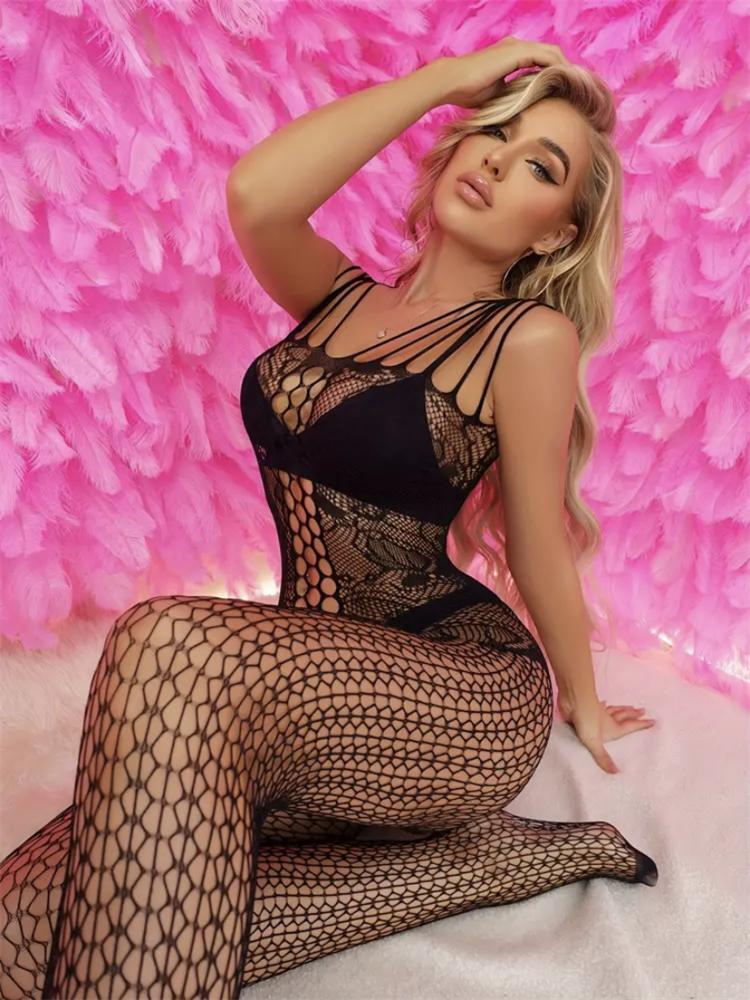 Sexy Porno Damen Dessous Netzstrumpfhose Bondage Erotischer Body Stretch Offener Schritt Strumpfhose Hohe Taille Strumpfhose Netzstrümpfe Für Sex