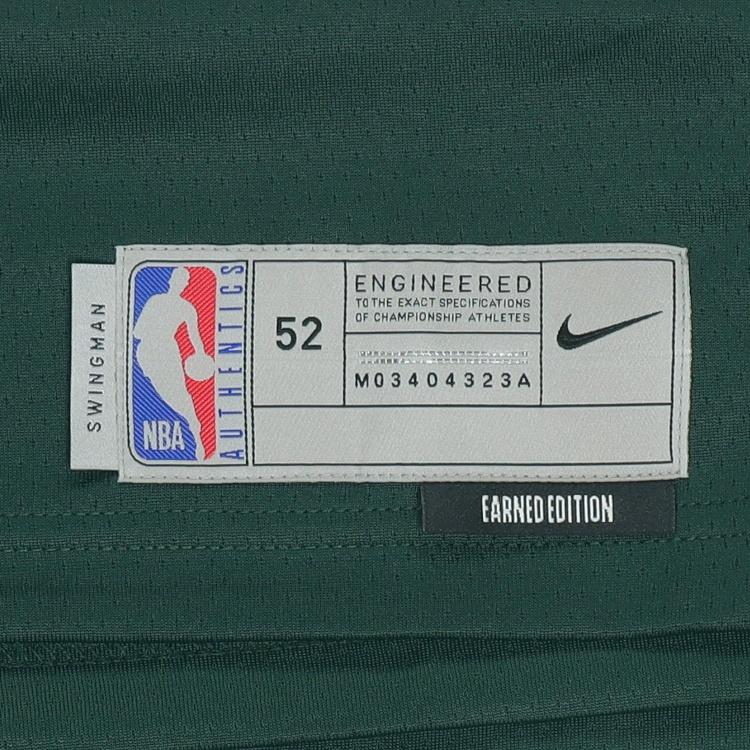 Nike NBA SW Fan Edition Award Version 20-21 Season Boston Celtics Tatum Jersey 'Green' Men's CN9893-300