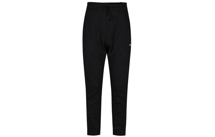 Nike Knitted Sweatpants Men s Black Moderate Skinny Pants 928494-011 L