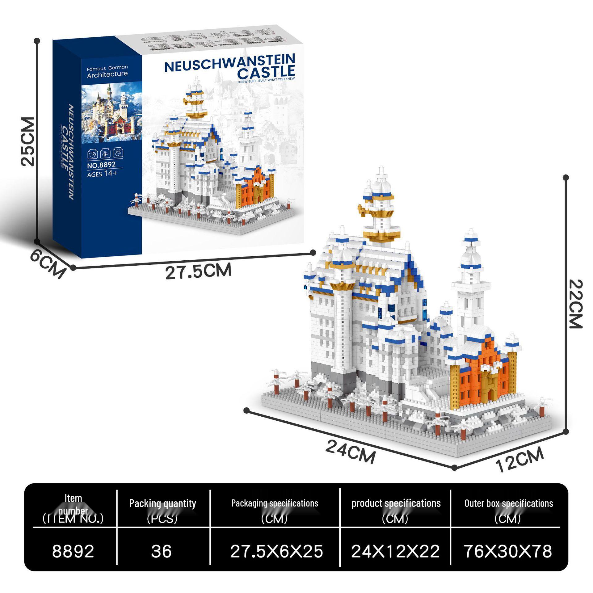 

Пазл Микроблоки Белый дом и Капитолий – Серия Мировая архитектура Customizable Packaging