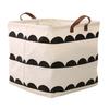 Cotton Linen Dirty Laundry Basket Foldable Round Waterproof Organizer Bucket Clothing Children Toy Storage Home