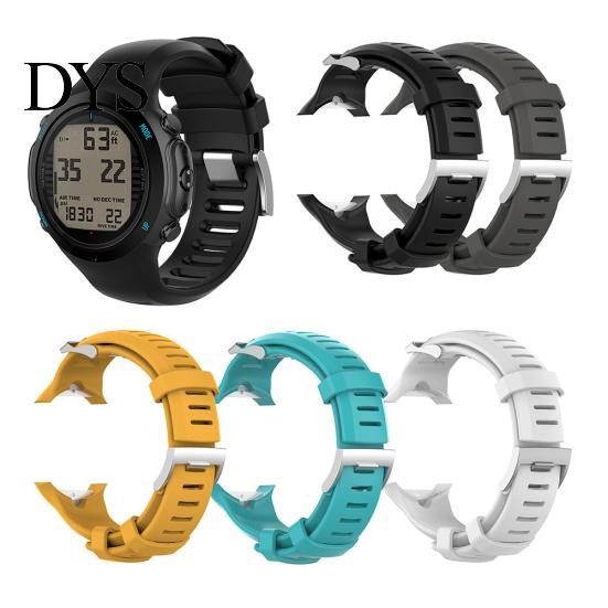 Náhradní měkký nastavitelný řemínek pro hodinky SUUNTO D6 Dive/D6i NOVO/ZULU
