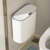 Smart Motion Sensor Trash Can 26cm Wide Opening Battery Powered Automatic Touchless Lid Garbage Can 14L