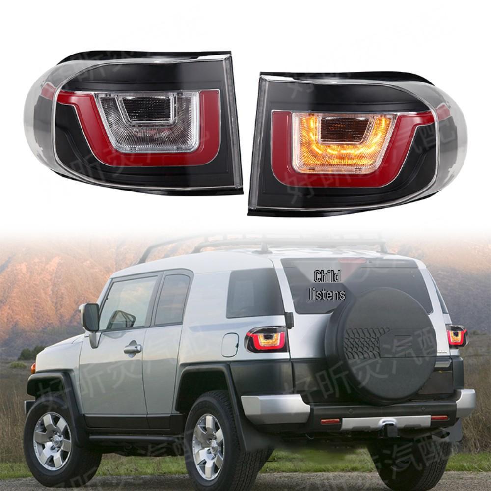 LED Tail Light Assembly with Daytime Running and Brake Lights for 2007-2015 Toyota FJ Cruiser