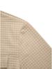 Men's Autumn Winter Plaid Jacquard Cardigan with Zipper Pockets & Button-up Hoodie