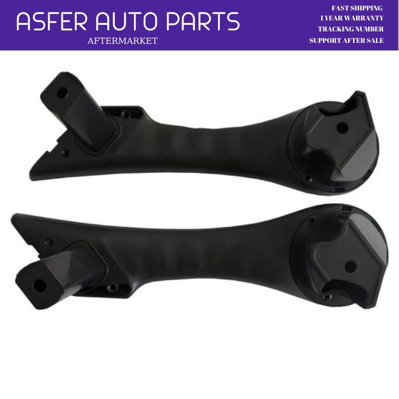 For Renault Megane 2 Front Inner Door Inside Handle Black Armrest Left Right 2002-2009 - 2pcs OEM 7701475315 7701475316