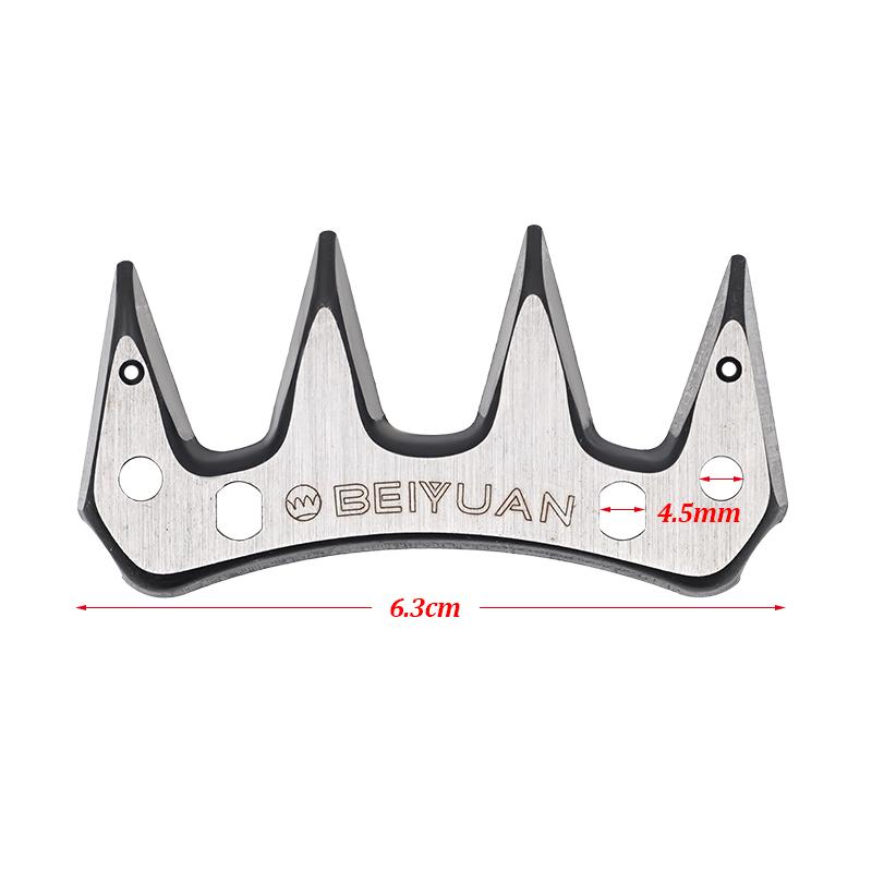 

Durable Sheep Goats Comb Shearing Clipper Straight Curved 4 Tooth Blade Alternative For sheep Clipper Shears Scissors Part