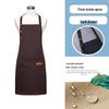 Custom Printed Waterproof Oilproof Apron for Winery & Real Estate Promotion