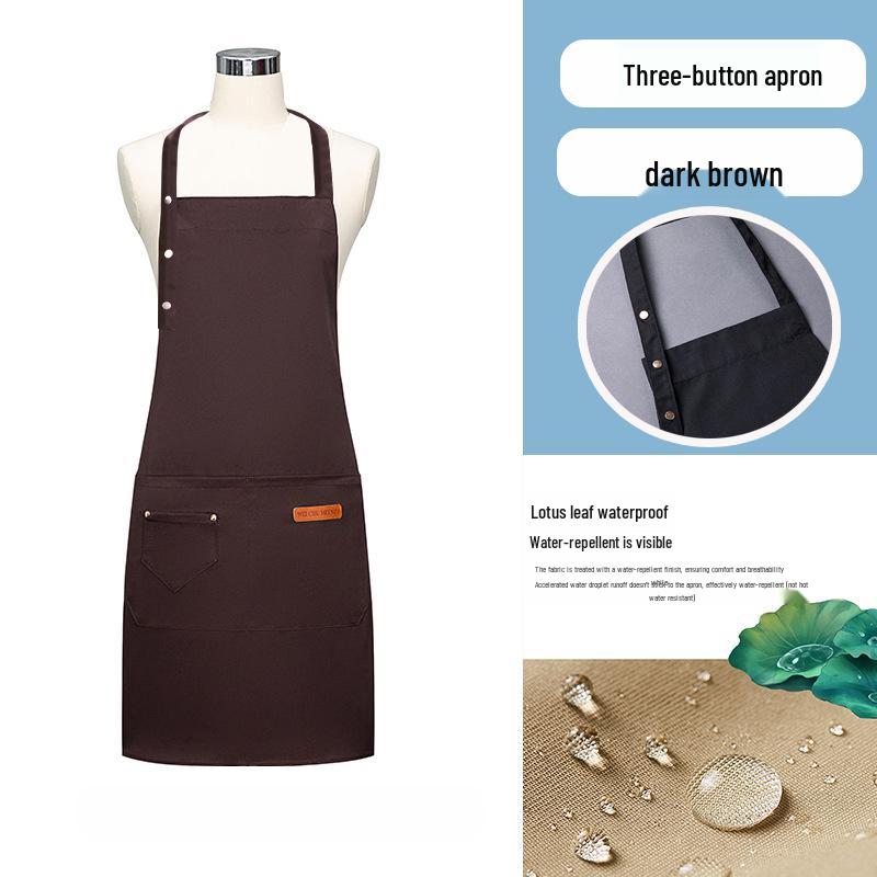 Custom Printed Waterproof Oilproof Apron for Winery & Real Estate Promotion