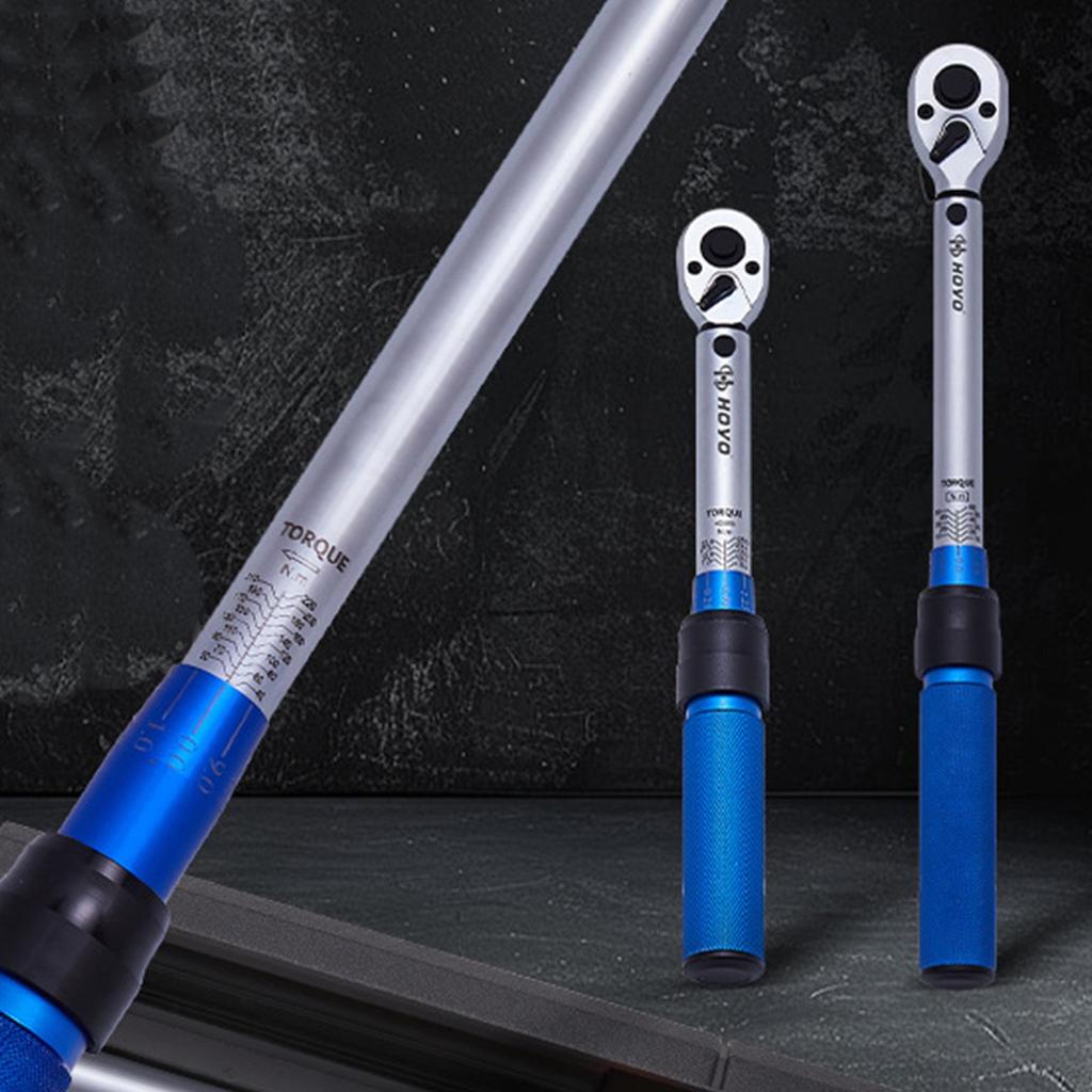 Accuracy Torque Wrench 72 Teeth Ratchet Wrench for Cycling with Easy Lock Mechanism and Double Direction Functionality