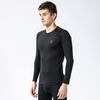 Otafuku Glove Summer Innerwear Long Sleeve Crew Neck Deodorizing Compression Cool to the Touch UV Protection Black LL [Fully Sweat-Absorbing