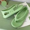 Flipflops sommar kvinnors tjocksulor utomhustofflor Halkfria sandaler Clip-on strandsandaler Parskor för män