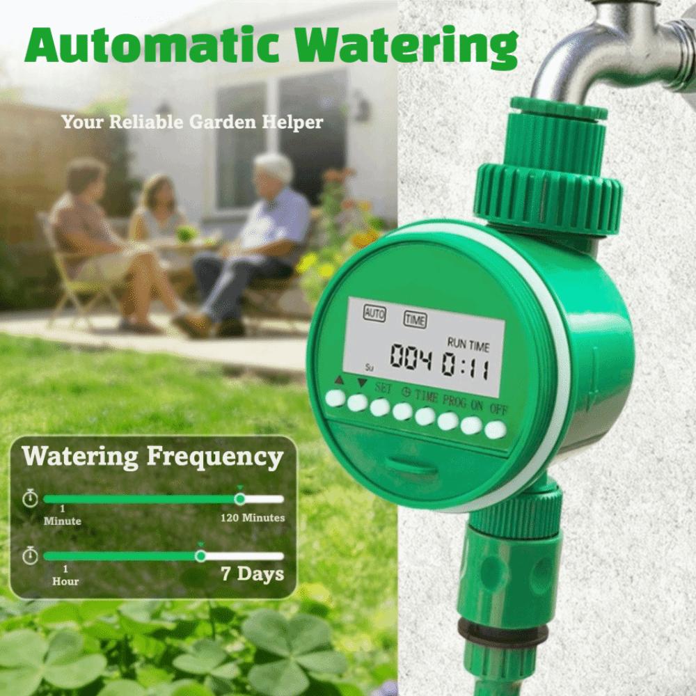LCD Display Irrigation Controller Intelligent Timing Watering Timer Household Balconies
