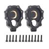 2pcs Inner Portal Drive Housing Brass Counterweight for Traxxas RC Remote Control Car