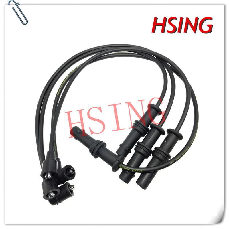 Ignition Cable Spark Plug Wire Set Fits For Subaru Impreza Legacy Forester ***Part No# 22451-AA630 22451-AA640 22451-AA74A