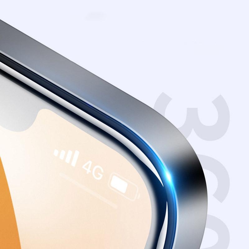 For iPhone 14 Pro Max 6.7 inch Full Covering Phone Screen Protector Hard Anti-explosion High Aluminium-silicon Glass Film