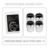 Car Wheel Stem Air Valve Cap Tire Dust Cover for Mercedes Benz W202 W203 W204 W208 W210 Accessories Interior Mouldings XSQMM-BEZ OX9