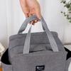 Portable Double Pocket Insulated Bento Bag with Aluminum Foil Thickened Lunch Box - Lunch Bag Included for Food Preservation