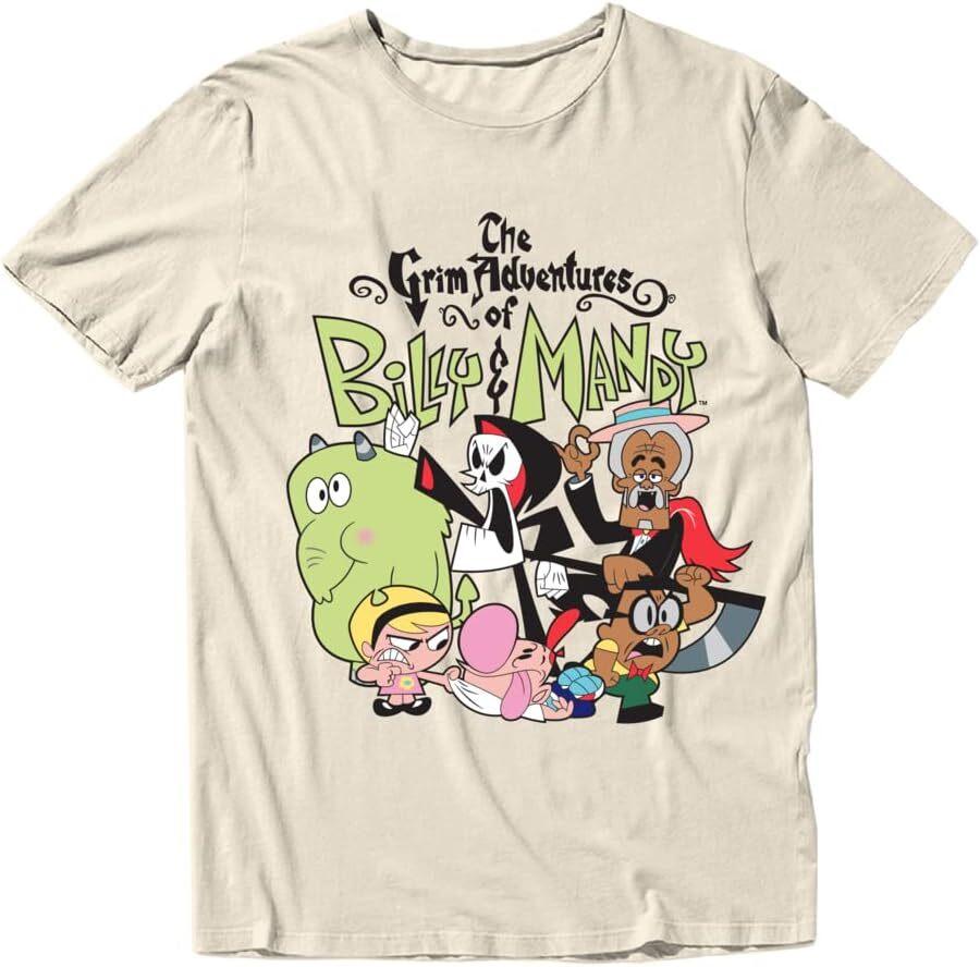 The Grim Adventures of Billy & Mandy Characters T-Shirt S-5XL YI103 Unisex T-Shirt XXXL