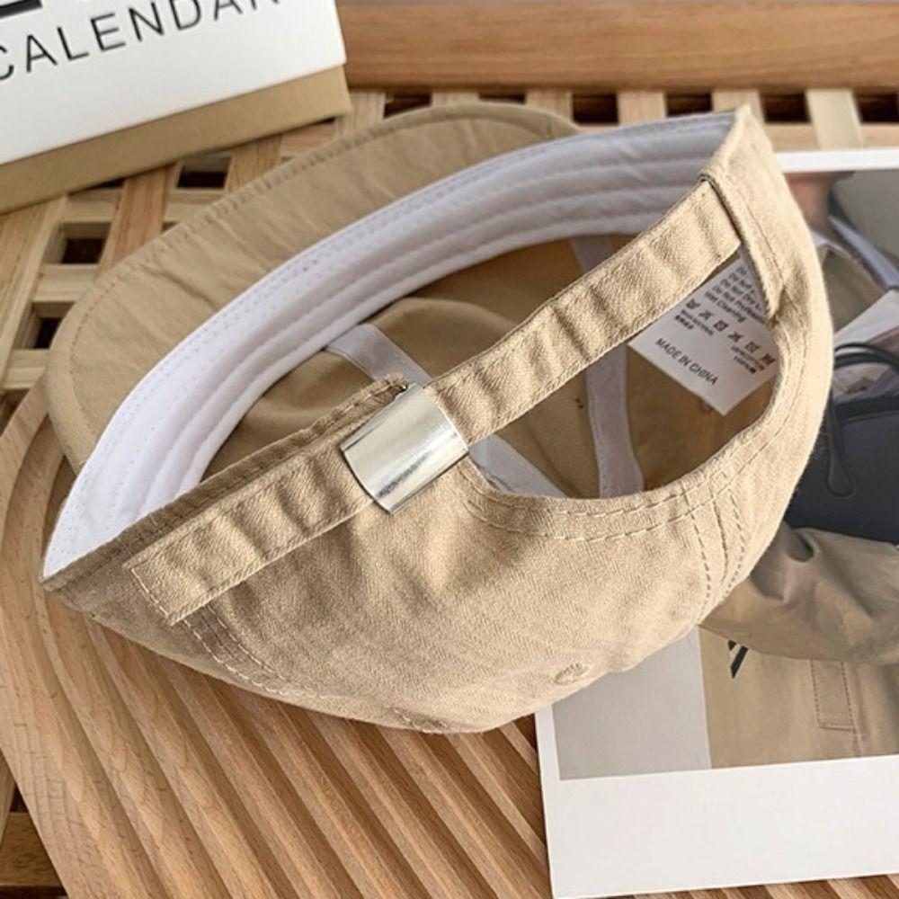 Adjustable Peaked Cap Short Brim Snapback Cap Fashion Baseball Hat  for Men Women