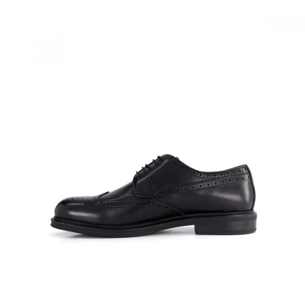 Daks Men S Comfort claSSic Wingtip dreSS ShoeS Black Drx603kv10