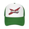 Custom BRP Can Am Logo Print Mesh Baseball Cap Summer Breathable Mesh Sun Hats Caps Unisex Outdoor Adjustable Casual Headwear
