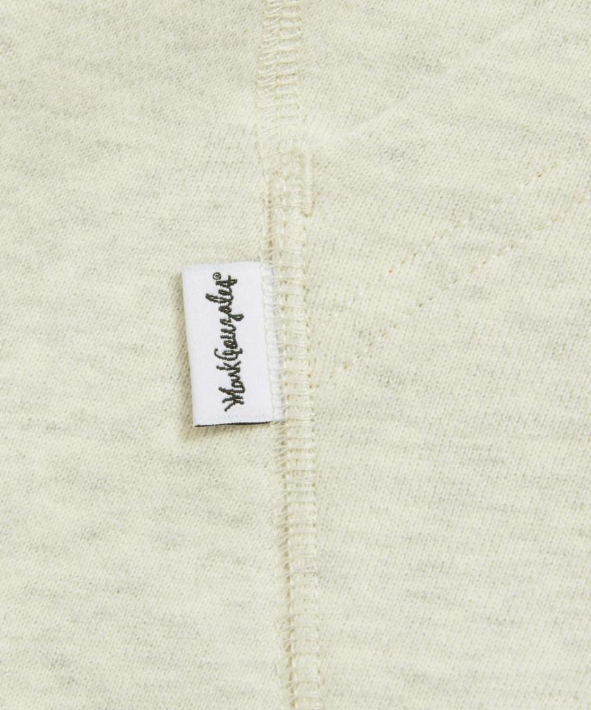 Mark Gonzales Angel Wappen Zip-Up Hoodie - M/Oatmeal