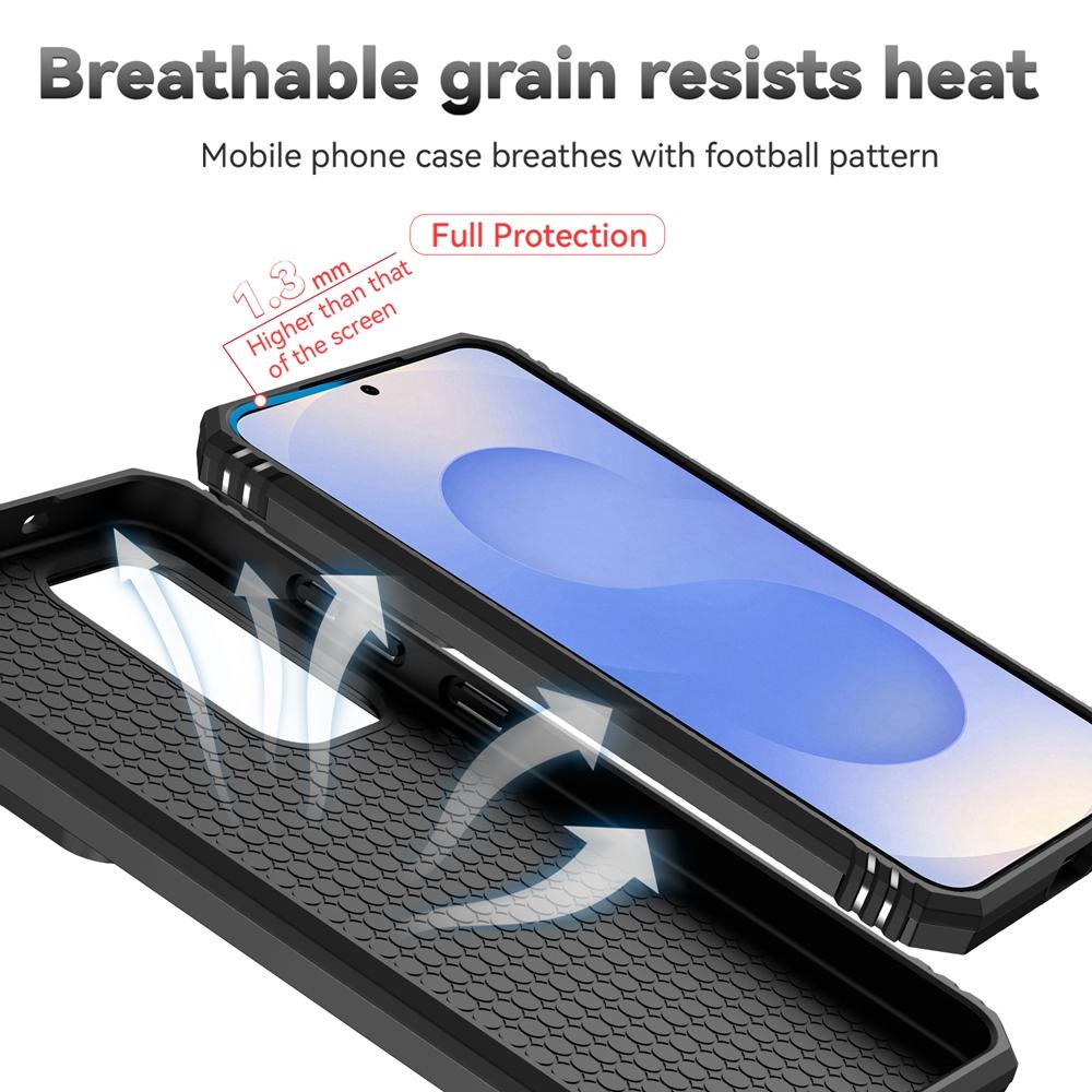 For Samsung Galaxy S25 FE 5G Case Slide Camera Lens Armor Phone Case For GalaxyS25 S25FE Magnetic Holder Ring Protect Cover