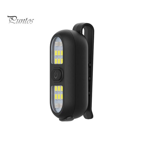 

Светильник безопасности для кемпинга Прикрепляемый фонарик 450 люмен IPX6 Водонепроницаемый перезаряжаемый фонарик безопасности мини-размера Портативный светодиодный рабочий фонарь чёрный