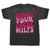 Unisex Funny MILF Hunter T Shirts Summer Adult Humor Joke Who Love Milfs Streetwear Birthday Gifts T-shirt Women Clothing