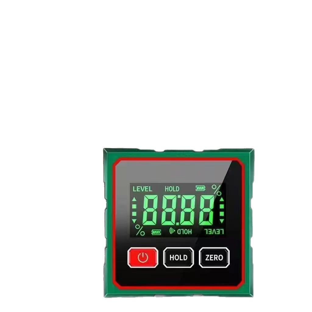 High-Precision Digital Inclinometer with Strong Magnetic Base and HD Display