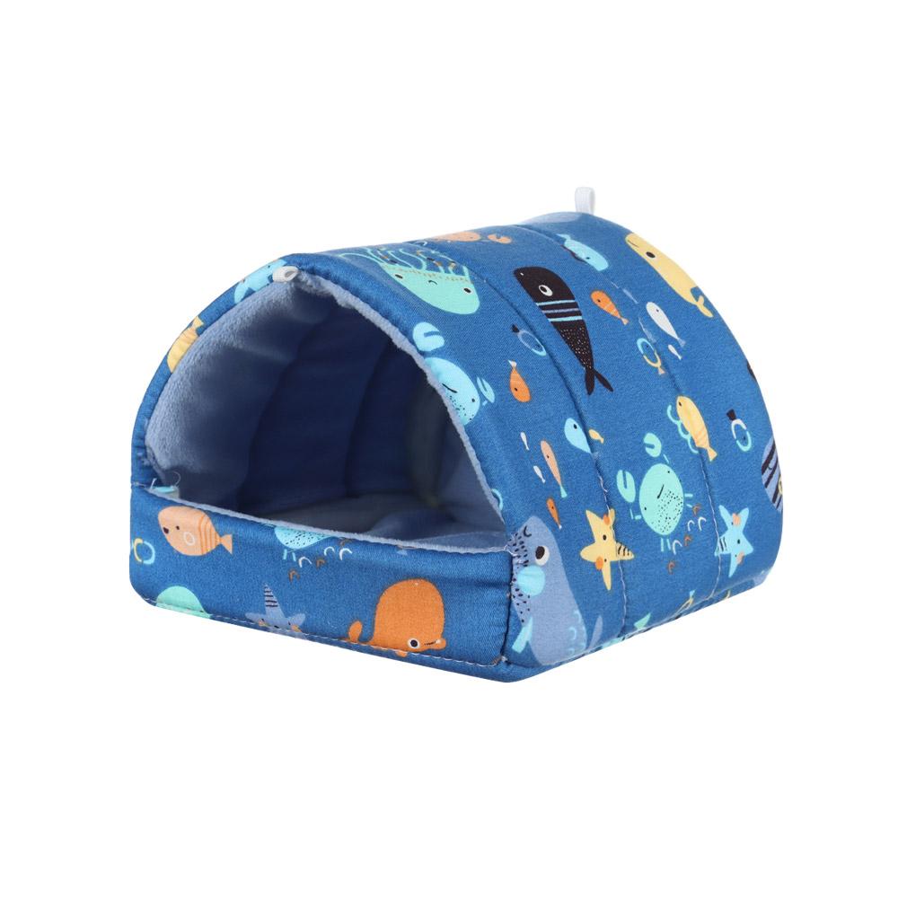 Colorful Comfortable Winter Rabbit Squirrel Small Animal Sleeping Bed Warm Mat Guinea Pig Nest Hamster House