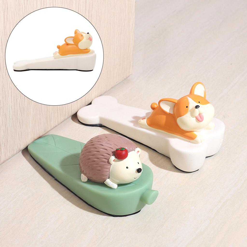 Cartoon Door Stopper Safety Edge Bumpers Heavy Duty PVC for Baby Family Door