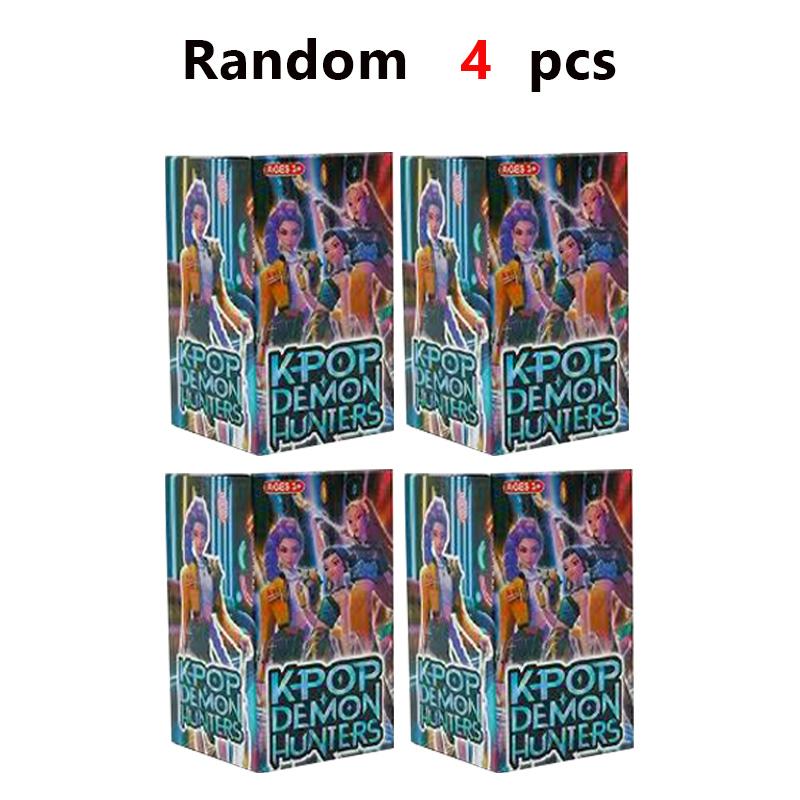 6 Stile Kpop Dämonenjäger Actionfigur Blind Box Spielzeug Derpys Tiger Rumi Mira Zoey Sussy Figur Puppe Für Fans Überraschungsgeschenk