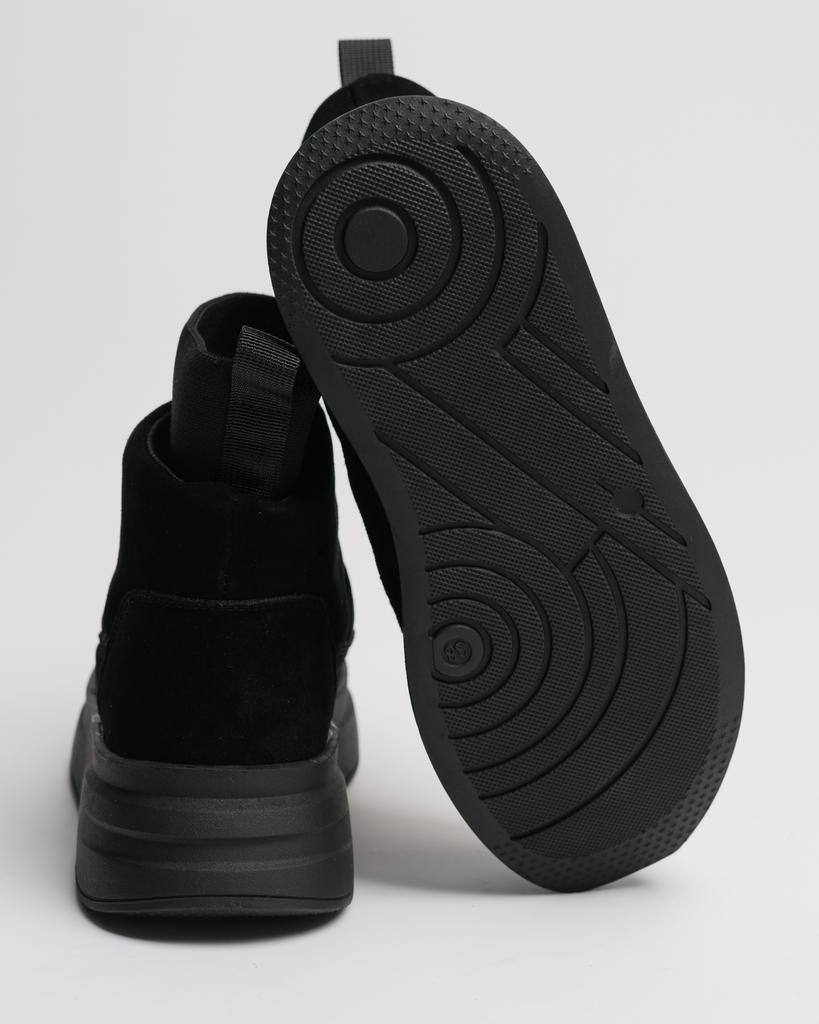 Cizme UGG cu șosetă Melanda 88719 36 negre piele întoarsă lână