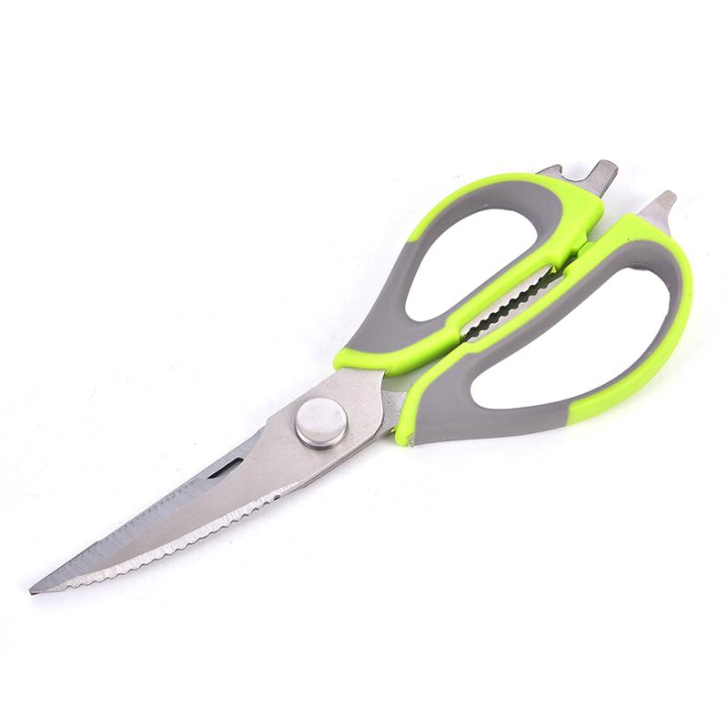 Multifunction Kitchen Cutter Knife Shears Scissors Heavy Duty 8 Features