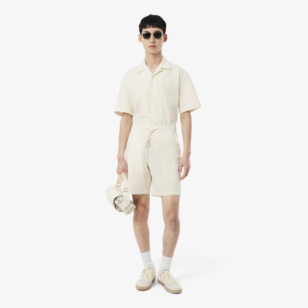 [Lacoste] Men's Waffle Material Shorts GH1977-56GFM0