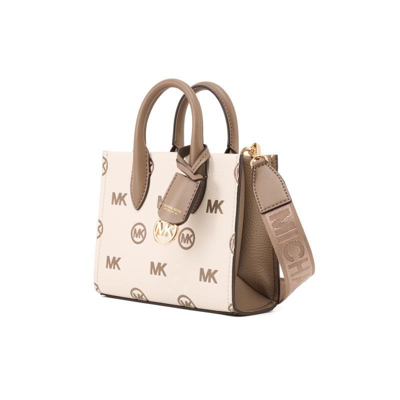 MICHAEL KORS handbag Mirella logo embossed adjustable shoulder strap with zipper closure polyurethane tote bag tote bag shopping bag hand-held