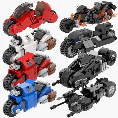 Toate Setul MOOXI Seria Motociclete MOC Cărămizi Film Anime Militar Compatibil Figurine de Acțiune Trotinetă Mașină de Oraș Blocuri de Construcție Jucării Cadou
