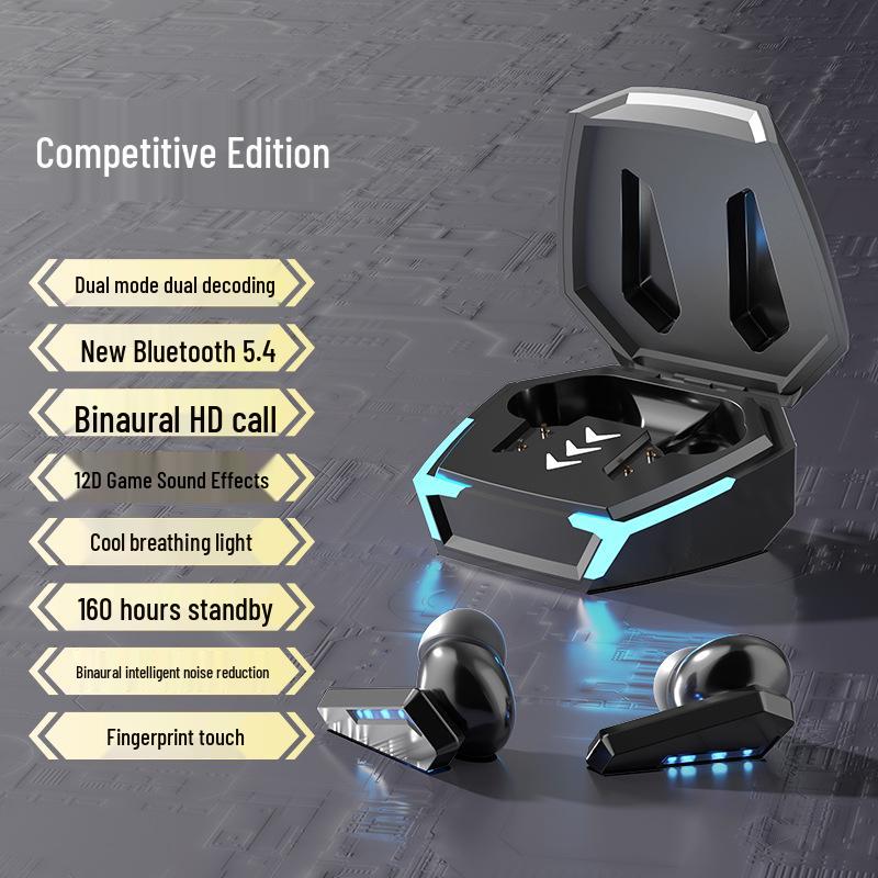 2025 New In-ear Wireless Bluetooth Noise-Cancelling Gaming Headphones with Long Battery Life for Men & Women