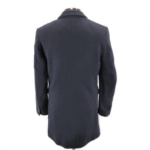 JOURNAL STANDARD Wool Chester Coat [Men M/Navy] 3-Button(USED)