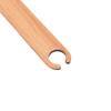 2Pcs Beveled Edge Knitting Loom Tools Wooden Hand Loom Stick Weaving Shuttles  For Table Looms