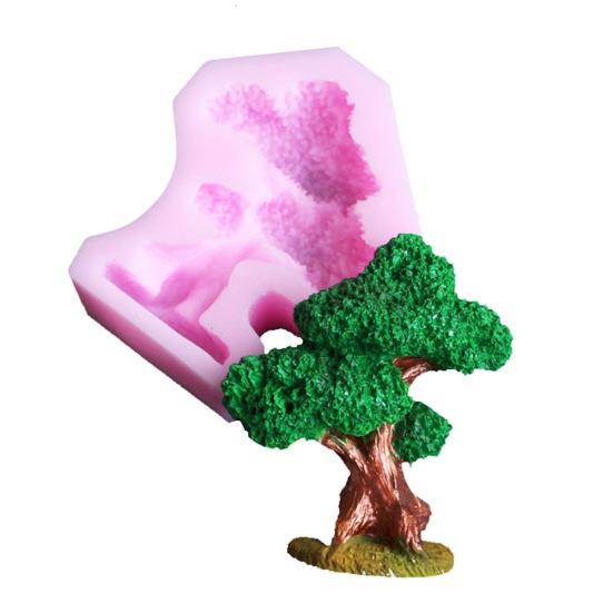 Tree Shape Silicone Chocolate Cake Mold Non-stick DIY Fondant Baking Decor Tool