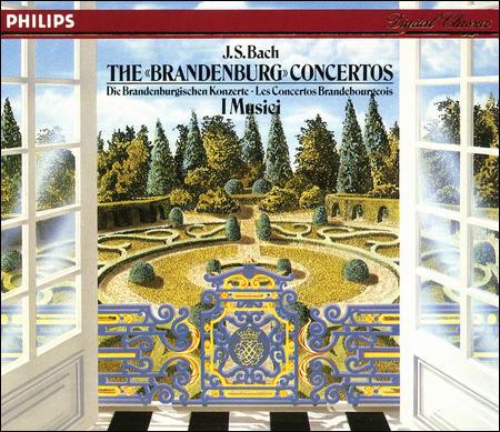 

CD BACH I MUSICI Bach Brandenburg Concertos 4127902 Philips 1985 Germany Classical Used