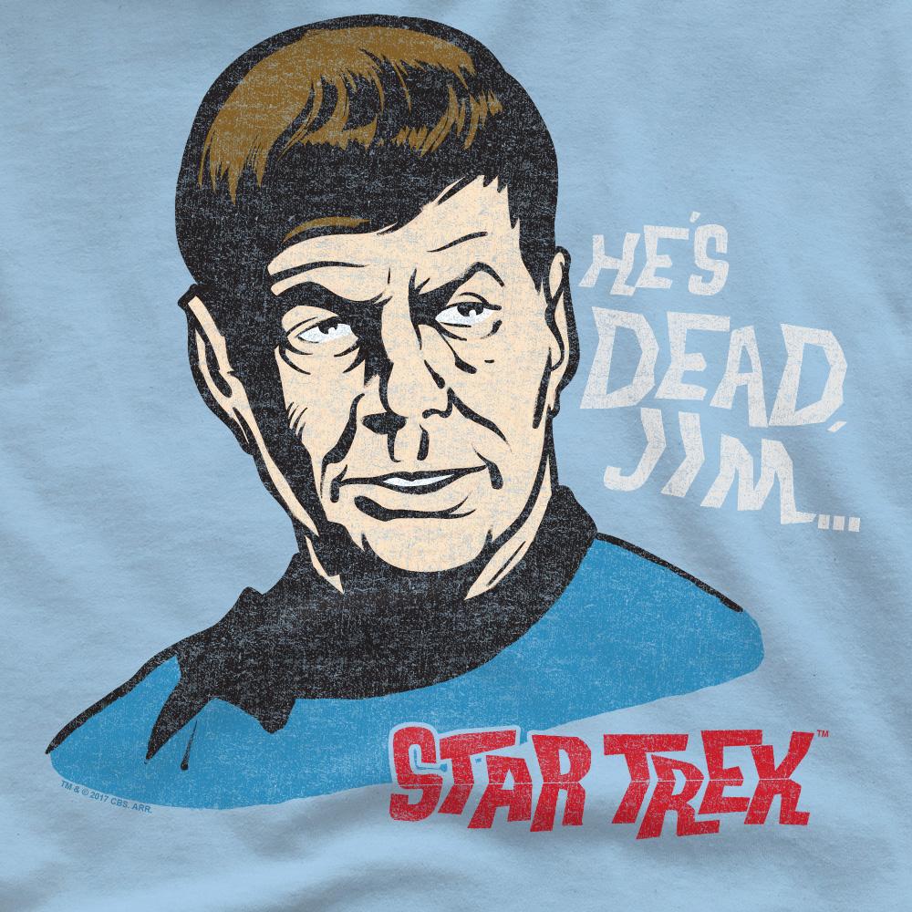 STAR TREK Men's He's Dead Jim T-Shirt