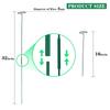 Assembled Plant Stand Garden Metal Support Stakes Climbing Plant Trellis Flower Rod for Yard