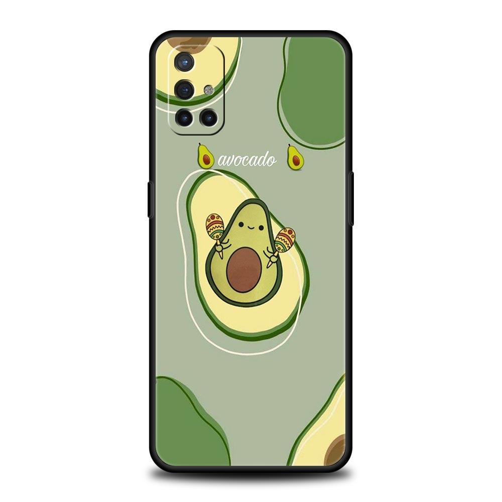 Süße Avocado Handyhülle Für Oneplus 13R 13 12R 11 10T 10R Nord N100 N200 N10 10 9 9R 9RT CE 3 2 Z Pro 5G Weiche TPU Hülle Fundas